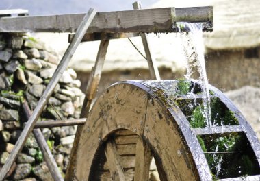 Waterwheel clipart