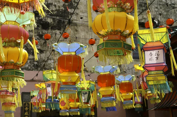 Китайские новогодние фонари — стоковое фото