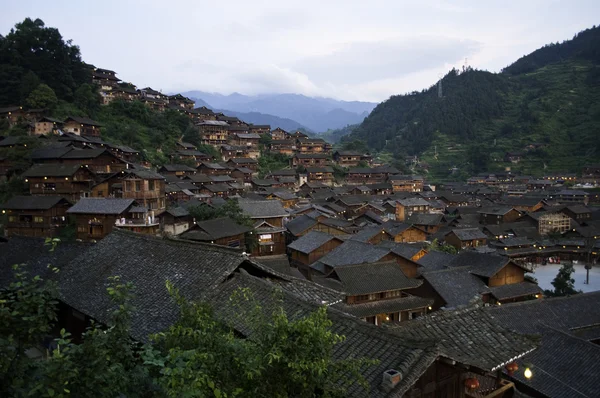 Старая китайская деревня — стоковое фото