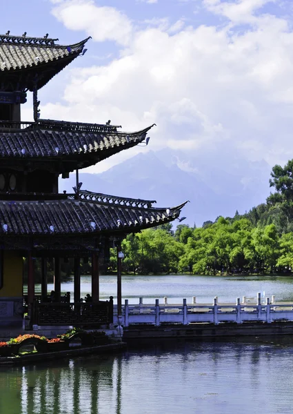 Μαύρη dragon πισίνα, lijiang, Κίνα — Φωτογραφία Αρχείου