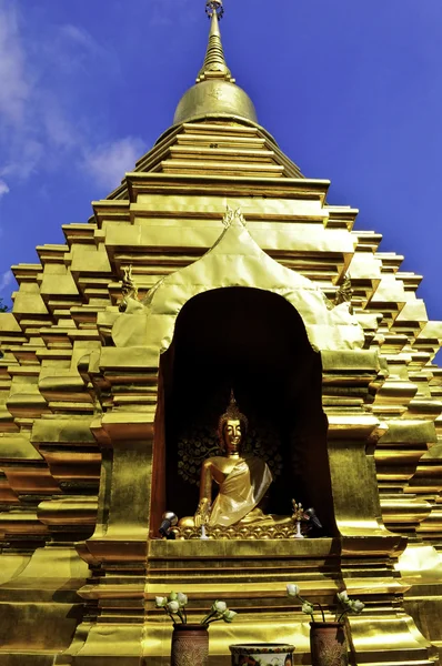 Tajlandia złota świątynia — Zdjęcie stockowe