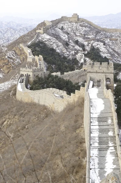 Большая стена Китая — стоковое фото