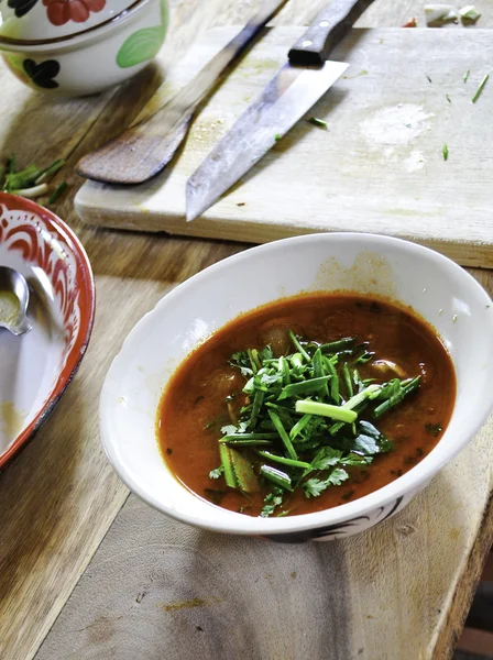 Свежая миска супа Том Юм Лицензионные Стоковые Фото