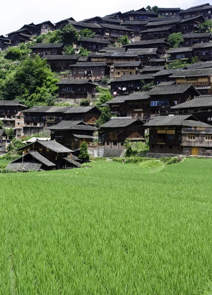 中国少数民族村 图库图片