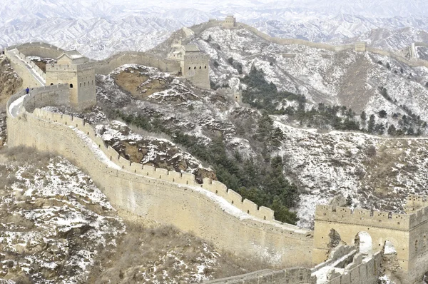 Velká čínská zeď Stock Obrázky