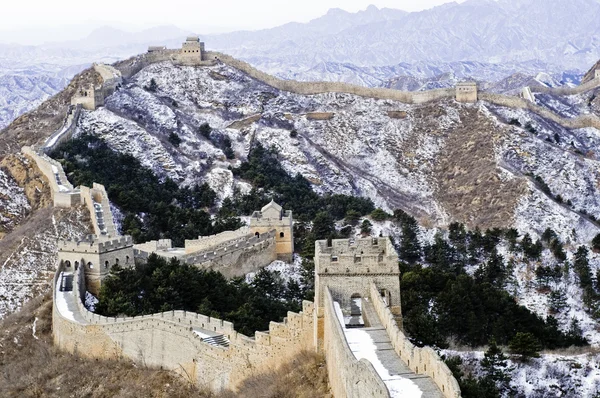 Большая стена Китая Лицензионные Стоковые Изображения