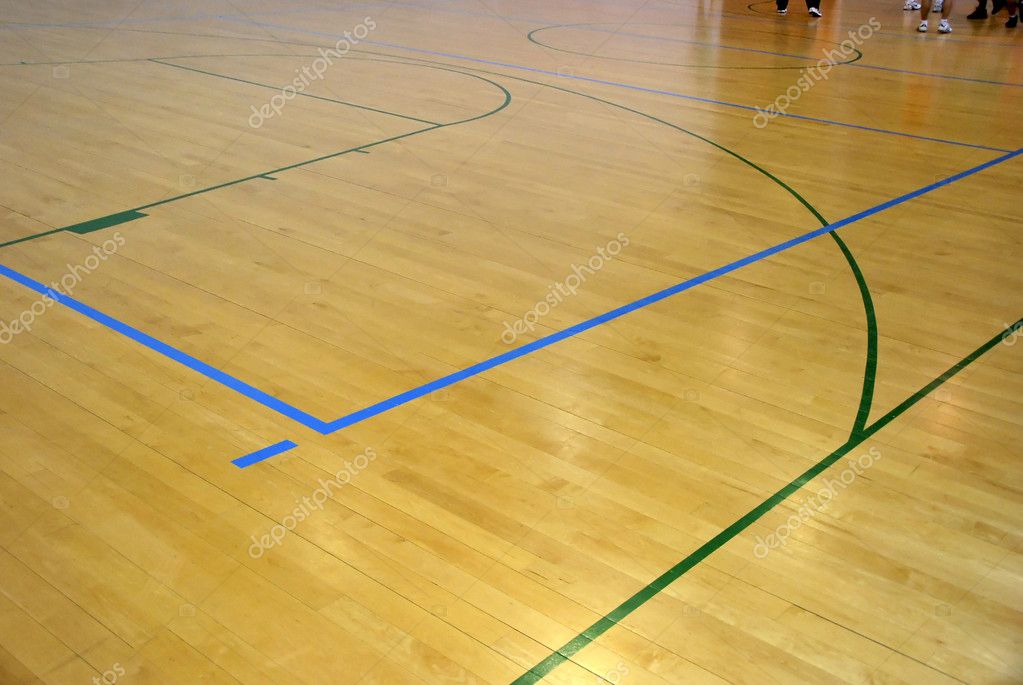 Terrain de basket — Photographie alfonsodetomas © 6432364