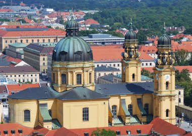 Theatine Church in Munich clipart