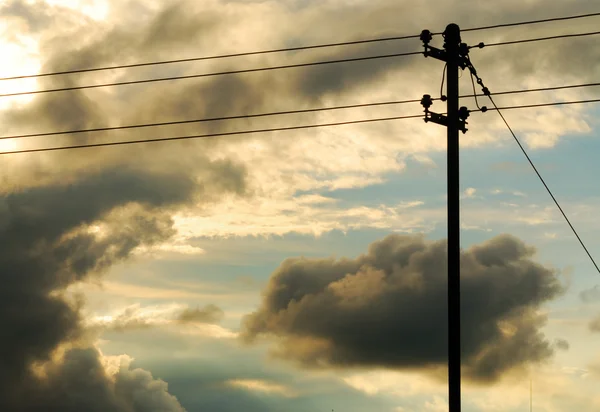 stock image Power line