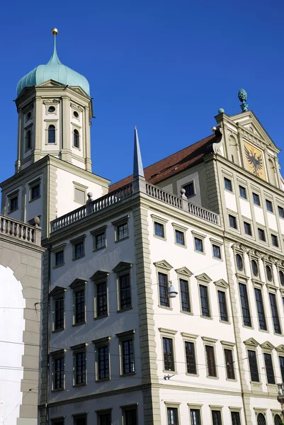 Augsburg city house — Stockfoto