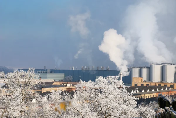 Загрязнение воздуха — стоковое фото
