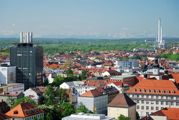 Blick über München — Stockfoto