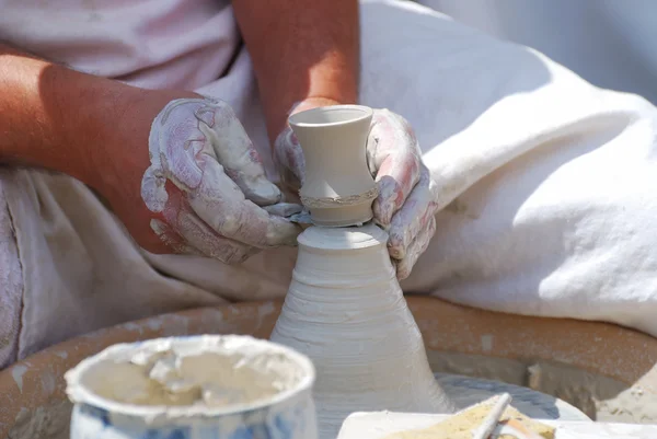 stock image Making pottery