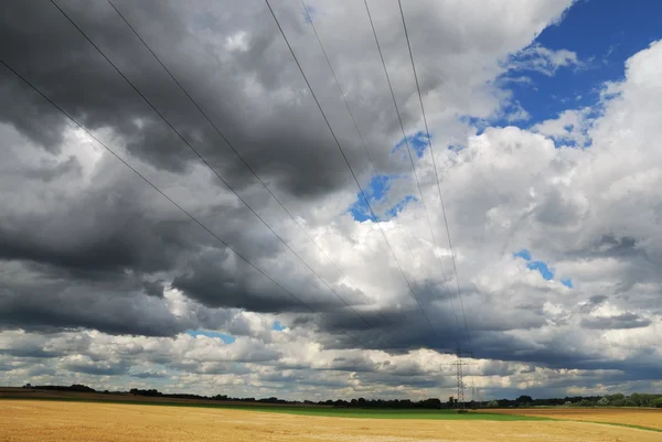 Bavarian clouds — Stock Photo, Image