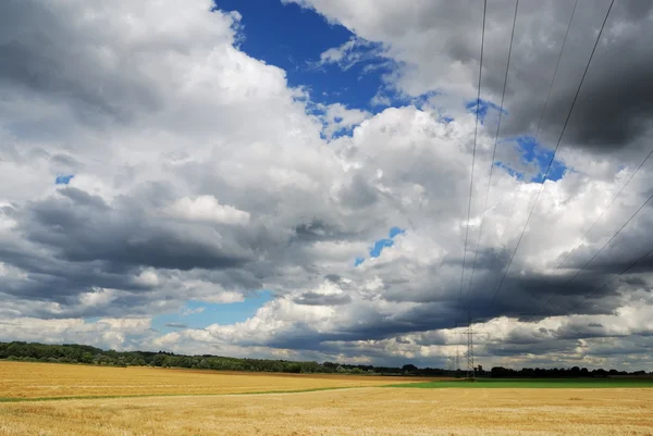 Bavarian clouds — Stock Photo, Image