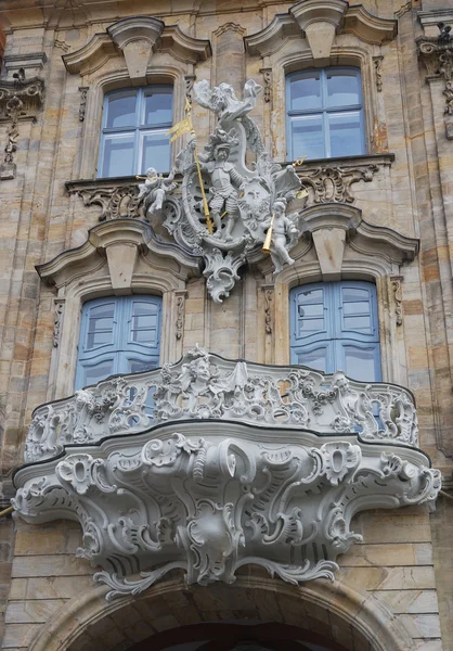 Vecchio municipio Bamberga — Foto Stock