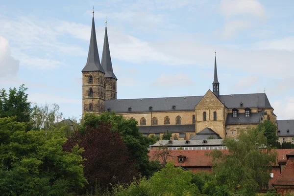 밤베르크에 있는 미쉘 스 베르크 수도원 — 스톡 사진