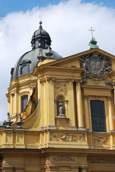 Kościół Teatralny w Monachium — Zdjęcie stockowe