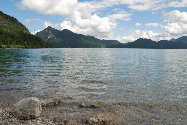 Lago walchensee — Fotografia de Stock