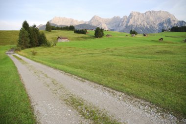 Karwendel'de panorama