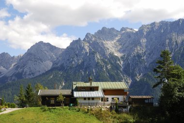 Karwendel'de Dağları