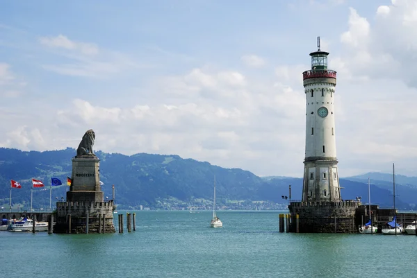 stock image Port of Lindau