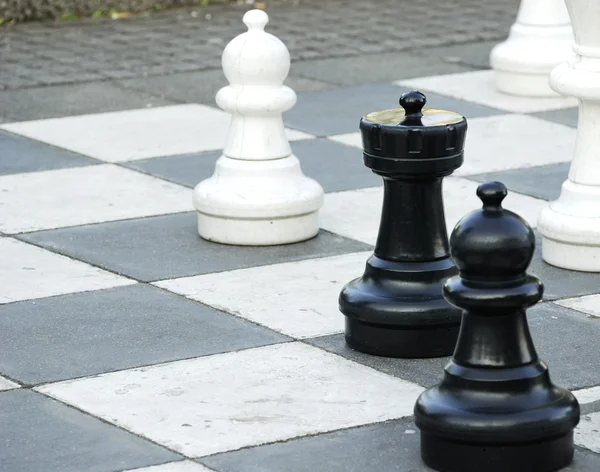 stock image Outdoor chess