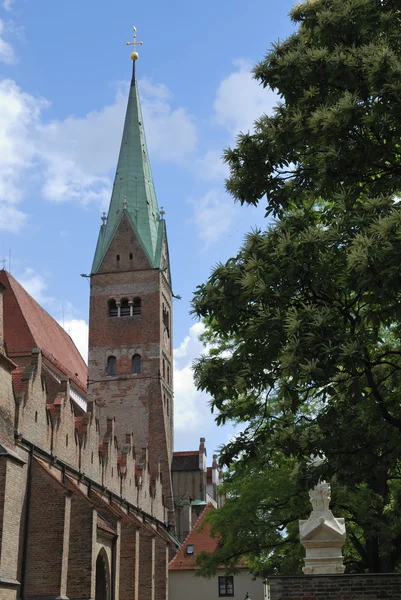 奥格斯堡的大教堂 — 图库照片