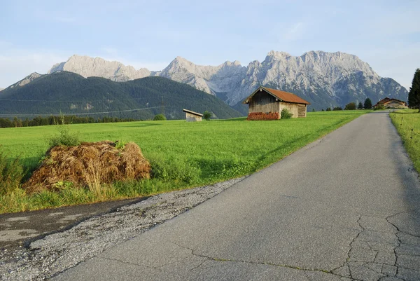 Strada alpina — Foto Stock