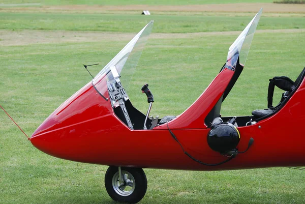 Gyrocopter kokpit — Stok fotoğraf
