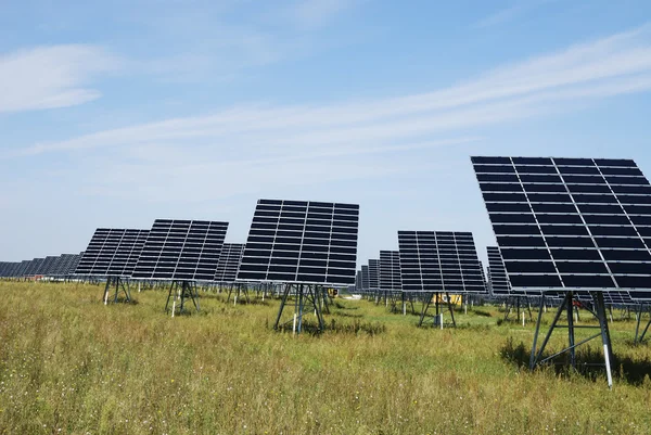 Energia solare verde — Foto Stock
