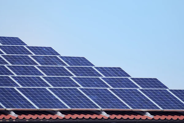 太陽光発電エネルギー — ストック写真