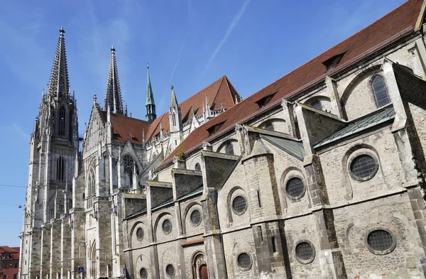 Katedra z Ratyzbony — Zdjęcie stockowe