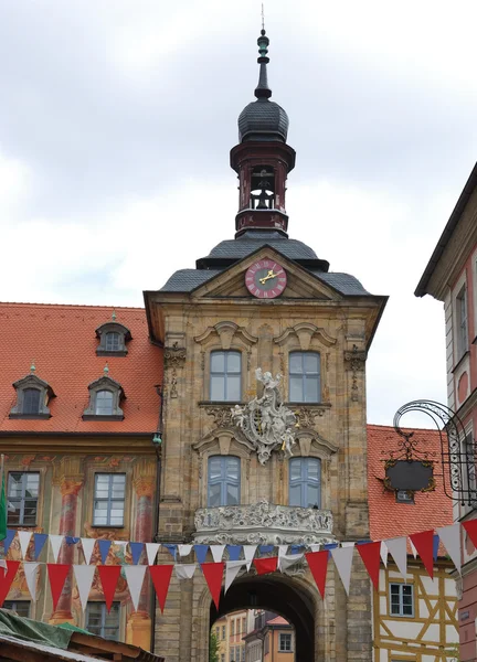 Het oude stadhuis Bamberg — Stockfoto