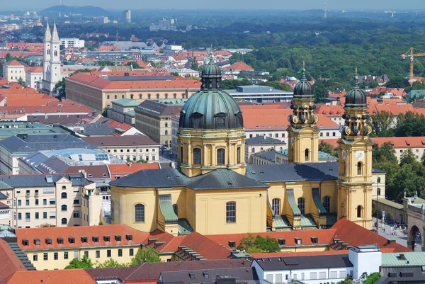 Театинская церковь Мюнхена — стоковое фото
