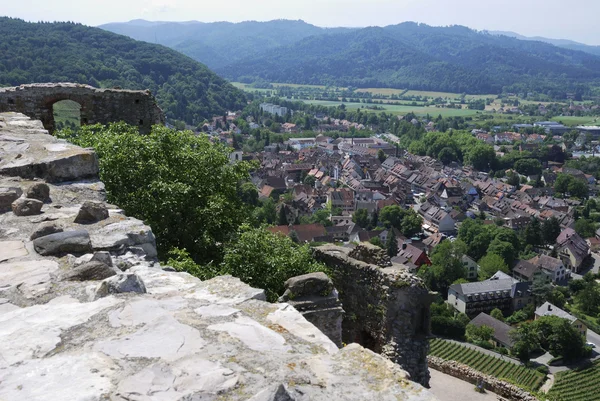 Vista sobre Staufen — Fotografia de Stock