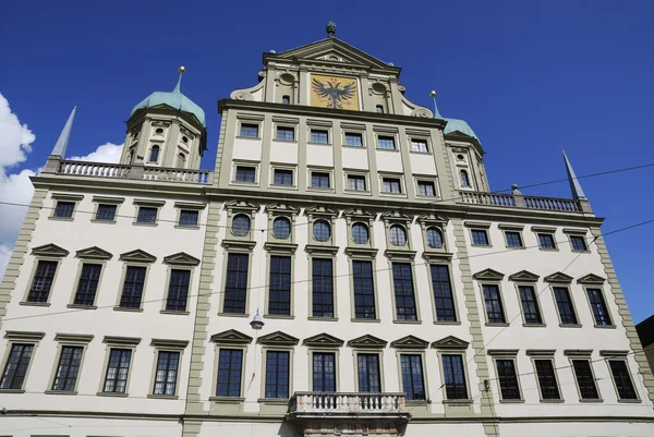 stock image Augsburg city house