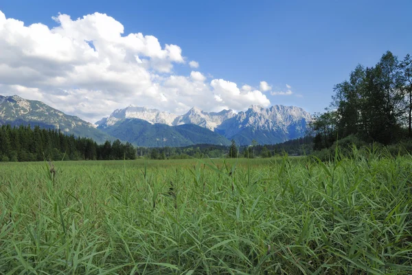 Widok Karwendel — Zdjęcie stockowe