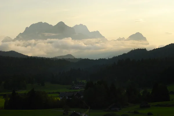 Alpiner Sonnenuntergang — Stockfoto