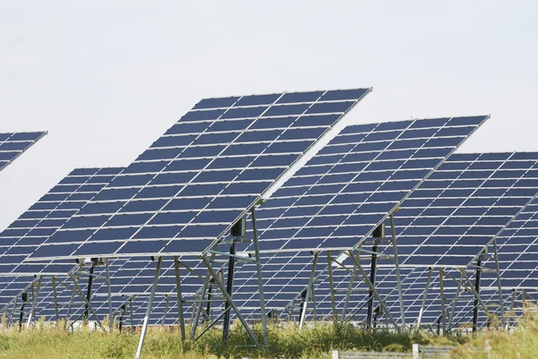 Zelená sluneční energie — Stock fotografie