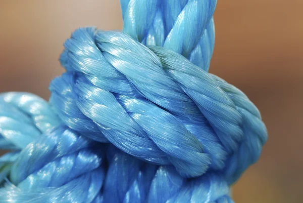 Blå knuten — Stockfoto