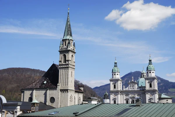 Kościoły Salzburg — Zdjęcie stockowe