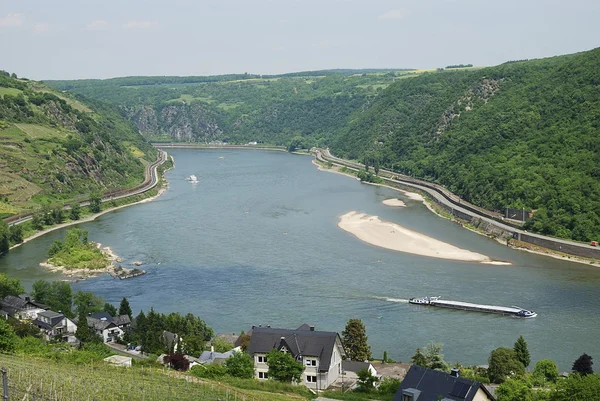 Rhine Gorge — Stockfoto