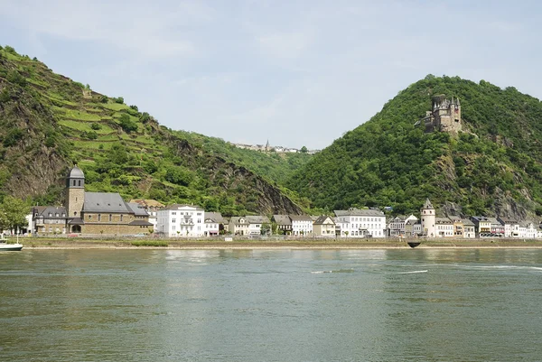 Rhine castle — Stockfoto