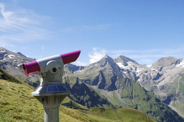 Aussichtspunkt in den Alpen — Stockfoto
