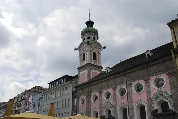 Kościół w mieście innsbruck — Zdjęcie stockowe