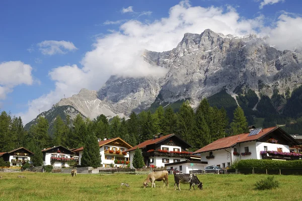 stock image Alpine village