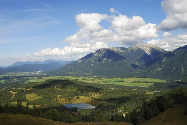 巴伐利亚阿尔卑斯山 — 图库照片