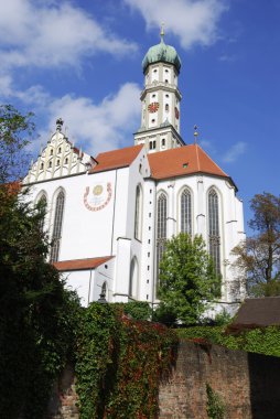 Basilica St. Ulrich clipart