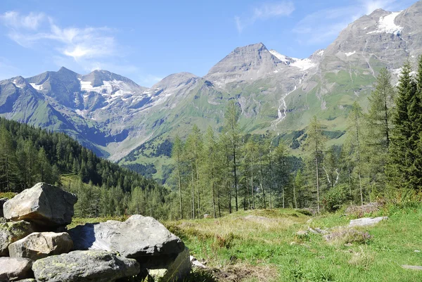 Vista alpina — Fotografia de Stock